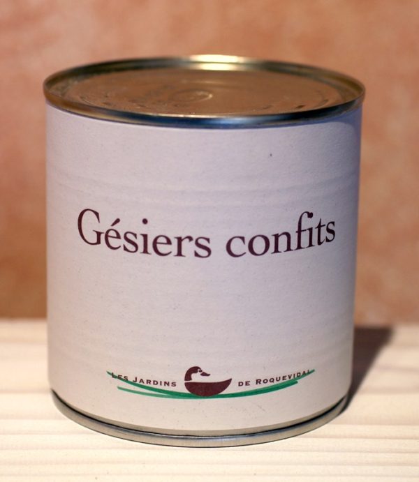 Gésiers confits - 9€70