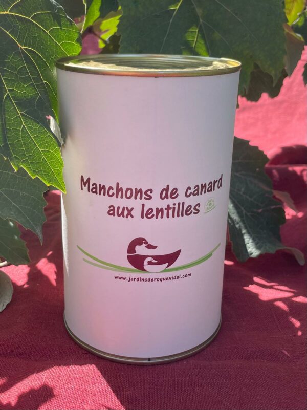 Manchons de canard aux lentilles - 11€